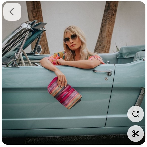 Soulucean Ikat Wet Dry Bag OS Colorful Patterned Clutch For Beach/Travel… - Picture 6 of 11